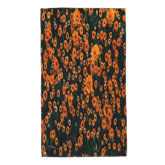 Fotbe Daisies Toalla Premium con Patrón, Toalla de Microfibra de Secado Rápido, Ligera y Altamente Absorbente (27.5x16in), Ideal para Uso Diario