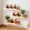 Beige, variant on Solid Wood Floating Wall Shelf, Anti‑Fall Baffle Design Wall Mounted Storage Rack, 2‑Way Install No Drill Display Shelf for Living Room Bedroom Decor