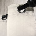 thumbnail image 3 of Ambesonne Ivory Grommet Curtain, Abstract Circular Pattern, 50" x 96", Cream, 3 of 6