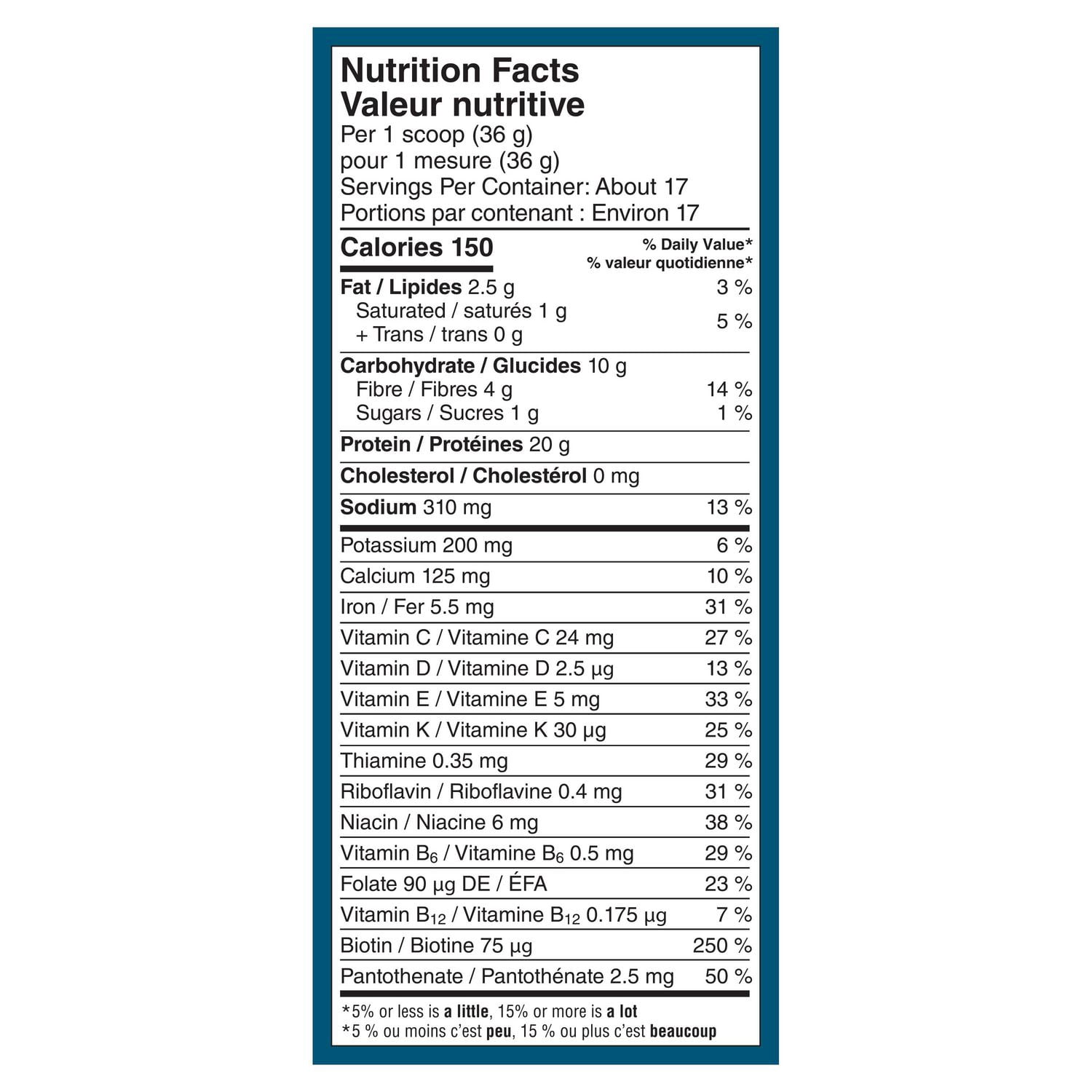 Vega Protein + Nutrition CA Chocolate (613g)
