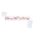 thumbnail image 1 of Conjunto de corona de hombro de cumpleaños color champán 16 18 21 30 40 50 60 70 80 diadema, 1 of 5