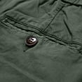 thumbnail image 5 of safuny Men's Activewear Solid Lounge Pants Casual Joggers Cotton Cargos Pants with Pockets Jog Pants Drawstring Trousers Big&Tall Sports Sweatpants Fashion Green XXL, 5 of 9