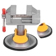 thumbnail image 3 of Carving Table Bench Vise, Steel Suction Cup Mini Vise High Strength  For Desktop, 3 of 8