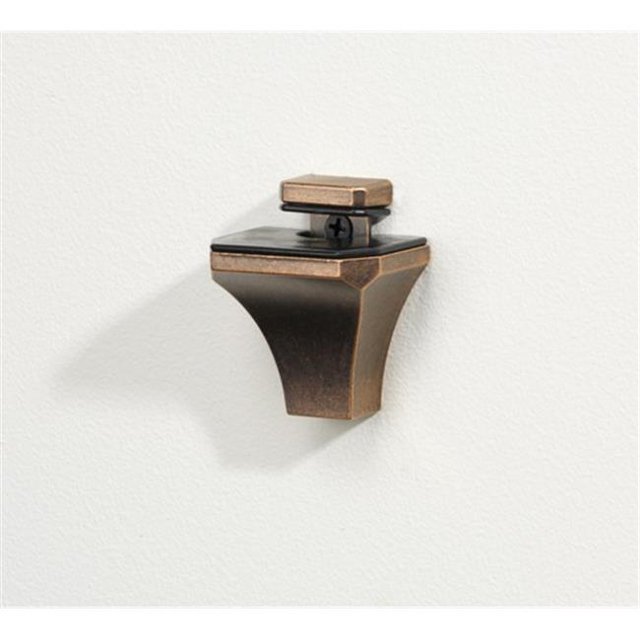 Amore Designs GCEDI15CP Diamond Copper Small Shelf Bracket