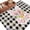 Black, variant on Easter Round Area Rug 6Ft Washable Circle Rugs for Bathroom Office, Spring Rabbits Ears Feet Flowers Wooden Grain Non-Slip Carpet Floor Mats Indoor Outdoor Carpet Runner Aesthetic Home Decor