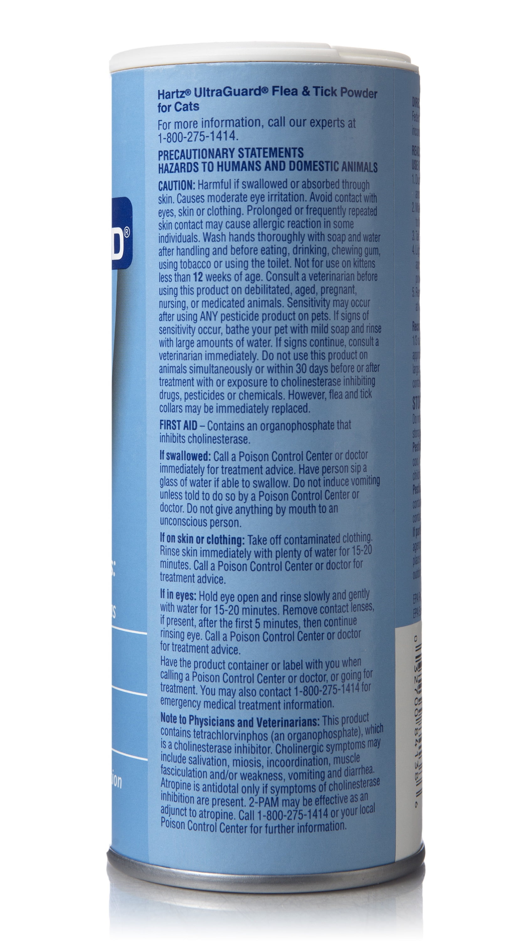 Hartz UltraGuard Flea & Tick Powder for Cats, 4 oz.