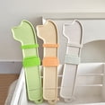 thumbnail image 1 of Dispensador de premios para gatos, comedero con cuchara, exprimidor de puré de comida, plástico de grado alimentario, pistón de varilla de empuje, verde/amarillo/gris, 9 pulgadas, uso en casa y viajes, 1 of 6