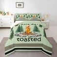 thumbnail image 2 of Erosebridal Happy Camping Bedding King Comforter Set, RV Car Down Comforter, Rustic Farmhouse Decor, Reversible 3pcs, 2 of 7