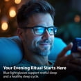 thumbnail image 2 of Blue Cut Adult Blue Light Blocking Computer Glasses, Black, 2 of 7