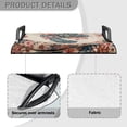 thumbnail image 3 of Jeiento Sea Turtle Golf Cart Seat Cover Universal Size Golf Cart Seat Towel Blanket Boho Flower Soft Golfcart Cushion for 2 Person Seats, All Seasons Use Golf Cart Accessories, 3 of 5