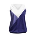 thumbnail image 4 of Womens Colorblock Tank Tops with Banded Bottom, Loose Casual V Neck Sleeveless Tees Shirt Dressy Blouses, 4 of 4