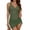 Army Green, variant on Womens Bikini Set Split Two Piece Sport Swimsuit Athletic Swimwear with Removable Pads for Training Summer,Army Green S