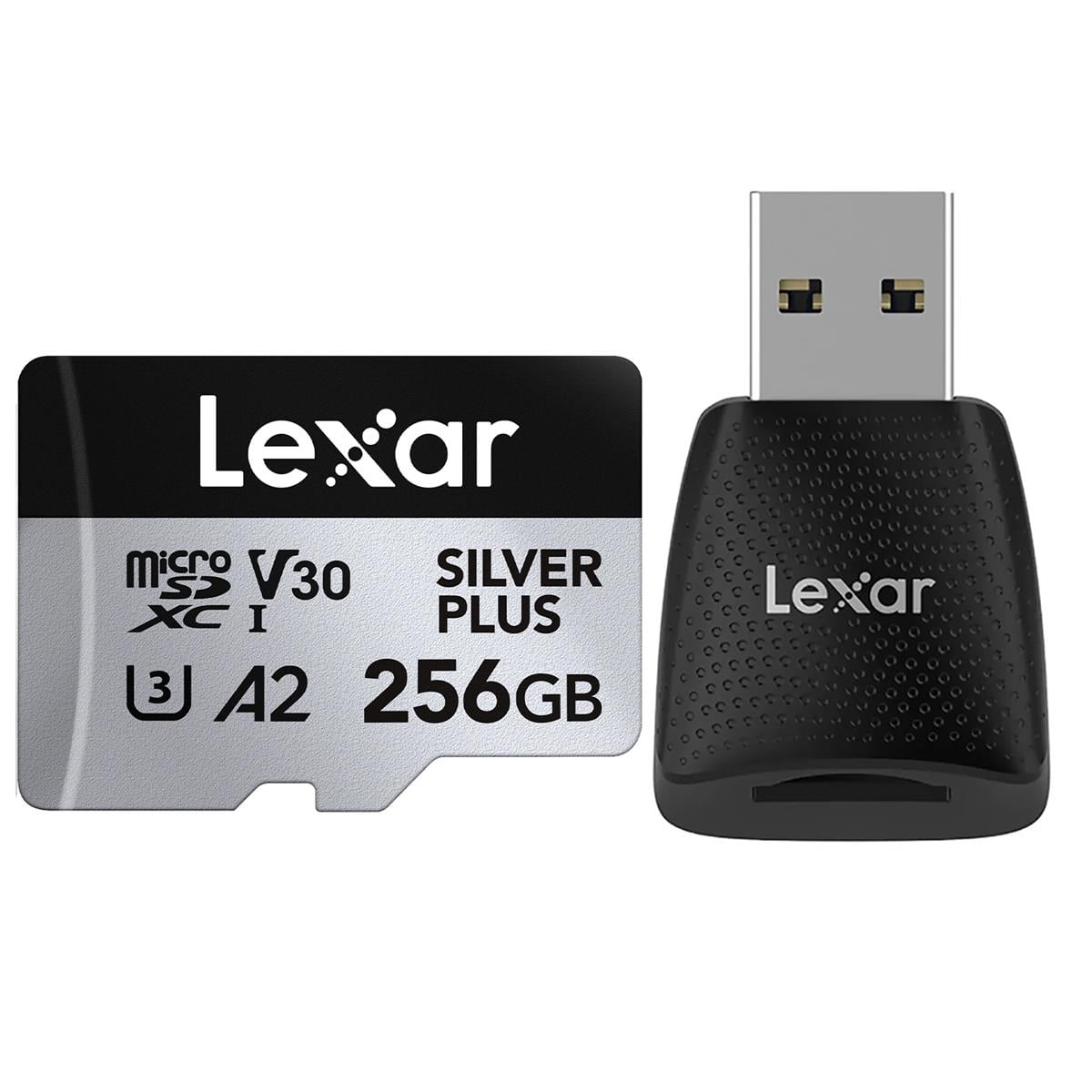 Lexar, microSDXC UHS-I Card, 256 GB, Supports 4K video - Walmart.com
