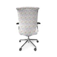 thumbnail image 5 of Ambesonne Modern Office Chair Cover Stretchable High Back, Circular Forms, Multicolor, 5 of 6