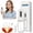 White - Basic Style, variant on LEFINEE Portable Water Flosser, Rechargeable Oral Irrigator with 3 Cleaning Modes, Type-C Charging and 1200mAh Battery, Cordless Dental Flosser for Home and Travel, White
