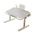 thumbnail image 3 of Elodie Foldable Laptop Bed Table Bed Tray Lap Desk for Living Room Tea Room Working Gray Style A, 3 of 8