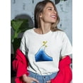 thumbnail image 2 of Interest High Wave T-Shirt Women -Wilfred Hildonen Designs, Female x-Large, 2 of 4