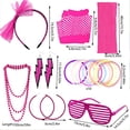 thumbnail image 1 of Lohoee 80s Juego de accesorios para disfraces- Diadema de encaje Aretes de malla Guantes C Lohoee Lohoee, 1 of 2