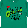 thumbnail image 4 of Inktastic Going Golfing with my Papa- kids golf Boys or Girls Long Sleeve Toddler T-Shirt, 4 of 5