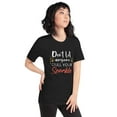 thumbnail image 3 of Don’t Let Anybody Dull Your Sparkle Tee – Inspirational Sparkle T-Shirt, 3 of 6
