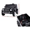 thumbnail image 4 of Licensed Mercedes-Benz AMG G63 S306 12V Electric Ride-On G Wagon for Kids with Remote Control, LED Lights, MP3 - Black, 4 of 5