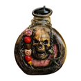 thumbnail image 1 of Pirate Rum Bottle Skull Bottle G, 1 of 4