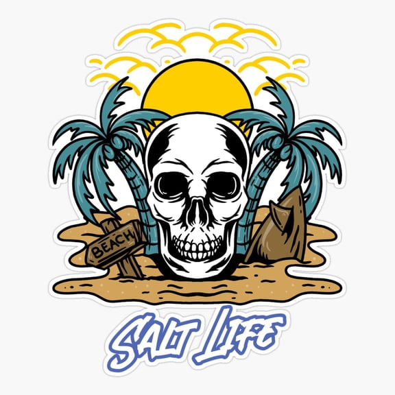 Salt Life Coastal Lifestyle Sticker