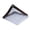 2x2m, variant on 2x4m/2m Clear Waterproof Tarp Transparent Poly Tarpaulin Anti Tear Cover with Rustproof Grommets for Patio Garden Chicken Coop
