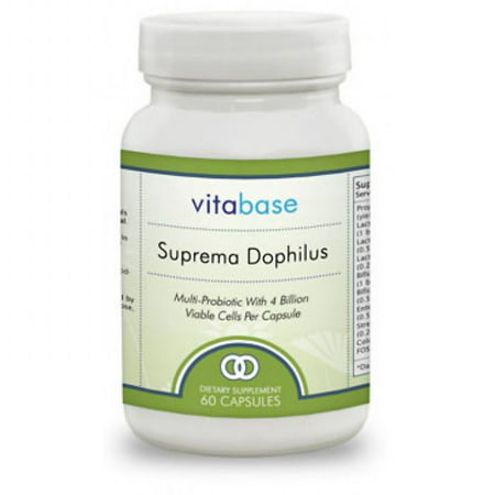 Vitabase Suprema Dophilus Multi Probiotic - 60 (Best Probiotic For Teenage Acne)