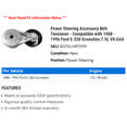 thumbnail image 2 of Power Steering Accessory Belt Tensioner - Compatible with 1988 - 1996 Ford E-350 Econoline 7.5L V8 GAS 1989 1990 1991 1992 1993 1994 1995, 2 of 2