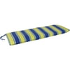 Jordan Manufacturing Stripe Outdoor Swing/Glider/Bench Cushion, Multiple Patterns