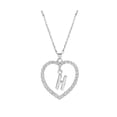 thumbnail image 1 of Collar Colgante onlyliua para Mujer con Alfabeto y Corazón Joyería Regalos, 1 of 2