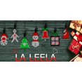thumbnail image 2 of HAPPY BAY Women's Beach Funny Santa Claus Party Shirt Blouse Short Sleeve Tops Hawaiian Gifts Christmas Tree Dresses for Women L Xmas Theme, Green, 2 of 6