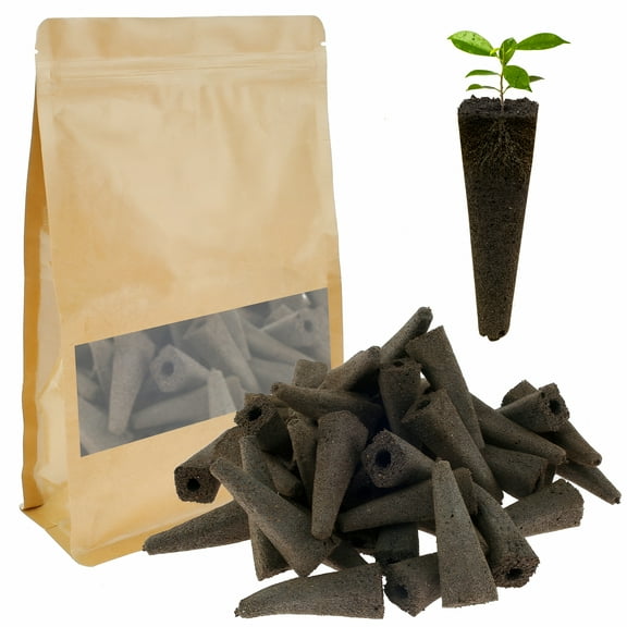 ZULAR Hydroponic Growing Kit Plant Seed Starter Pods Kit Replacement Grow Sponges Indoor Garden System