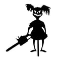 thumbnail image 1 of Metal Garden Stake Devil Silhouette Stake Yard Sign Decoraciones De Halloween Para Patio De Césped Al Aire Libre matsuzay HA037664-00, 1 of 6
