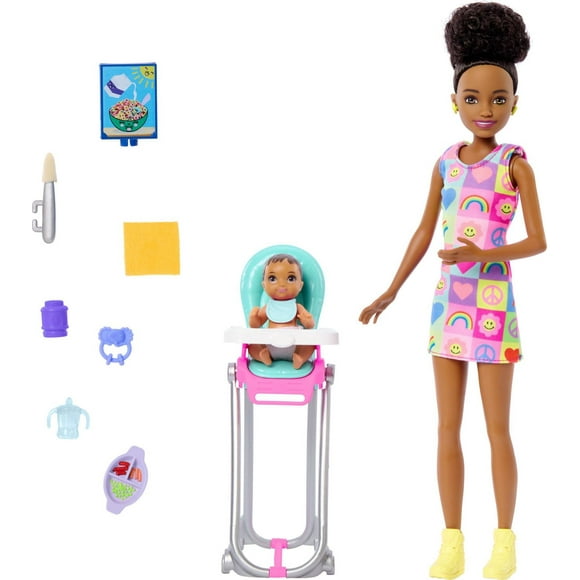 Barbie® Skipper Babysitters Inc Playset - Rainbow Dress