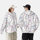 thumbnail image 4 of Fotbe Cartoon Cute Rabbit Chaqueta con Protección Solar UPF 50+ para Hombre y Mujer, Camisa con Capucha y Bolsillos-Small, 4 of 7