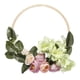 thumbnail image 5 of Corona de flores de seda artificial para colgar en la puerta, guirnalda de ratán para decoración de pared de boda UNA, 5 of 9