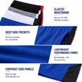thumbnail image 5 of Boys' Active Shorts - 4 Pack Athletic Performance Gym Shorts (8-18), 5 of 7