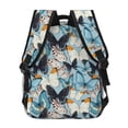 thumbnail image 4 of Fotbe Butterflys Pattern Casual Backpack for School, Travel, and Outdoor Activities - Durable, Lightweight, and Comfortable, 4 of 5