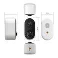 Arenti Wireless Outdoor Security Camera, GO1 Wifi Rechargeable Battery
