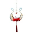 thumbnail image 1 of Bearachild Linterna de artesanía de Festival estilo chino luz patrón de Animal lindo lámpara colgante decoración herramienta de iluminación para el Artesanía Rojo Pluma roja Bearachild HA073149-06, 1 of 6