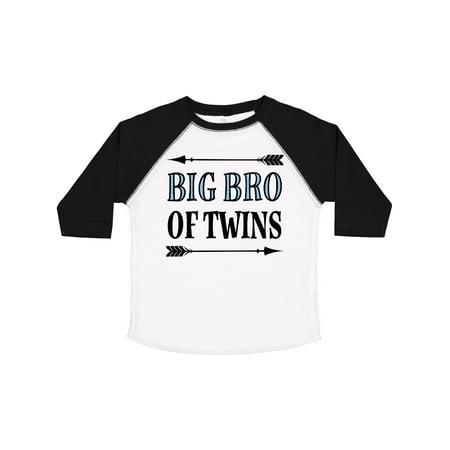 

Inktastic Big Bro of Twins Brother Gift Toddler Boy Girl T-Shirt