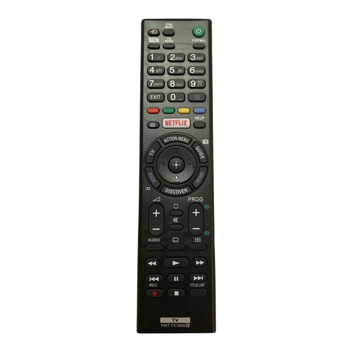 Replacement TV Remote Control for Sony XBR55X855C Television