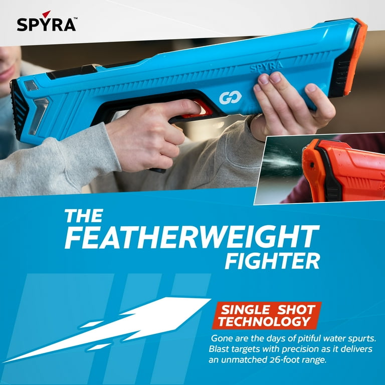 SPYRA 2 Pack Electric Water Blaster, Lightweight Squirt Gun Toy