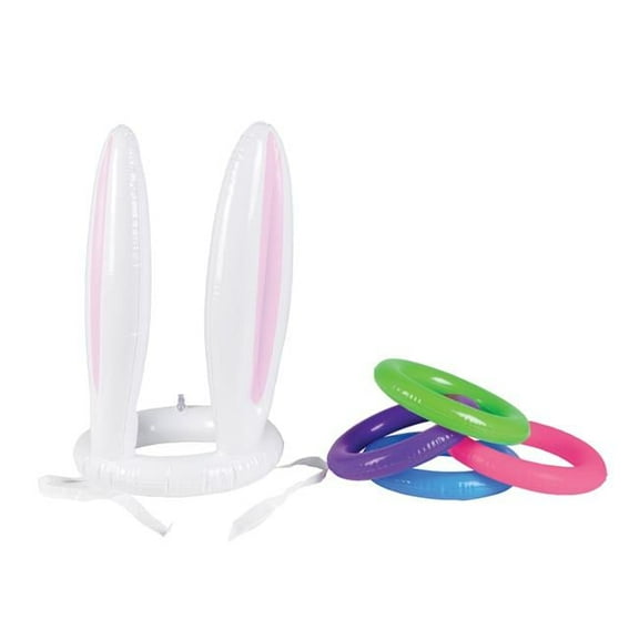 Inflatable Bunny Ears Ring Toss, (Pack of 12)