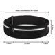 thumbnail image 5 of Cinturón para correr Cinturón de bolsillo delgado con 2 bolsillos expandibles - Cinturón para corredores resistente al sudor Riñonera Bolsa para teléfono móvil para senderismo Ciclismo Escalada, 5 of 8