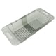 thumbnail image 3 of Fregadero de cocina colador de frutas y verduras moderno minimalista PET cocina escurridor telescópico filtro de fregadero de plástico verde, 3 of 5