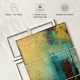 thumbnail image 6 of Elephant Stock Distant Limit Ii Wall Art - Vertical Multi Panel Canvas - Living Room Wall Decor - Abstract Multi Panel - Yellow And Red Decor By Erin Ashley - 42" x 65", 6 of 8