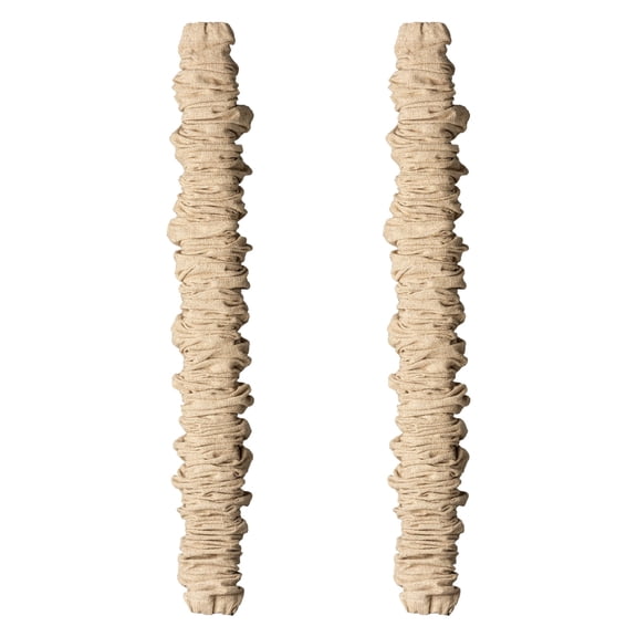 EIFHYT Fabric Cord Cover Chandelier Chain Cover 6 feet Length Natural Burlap Brown